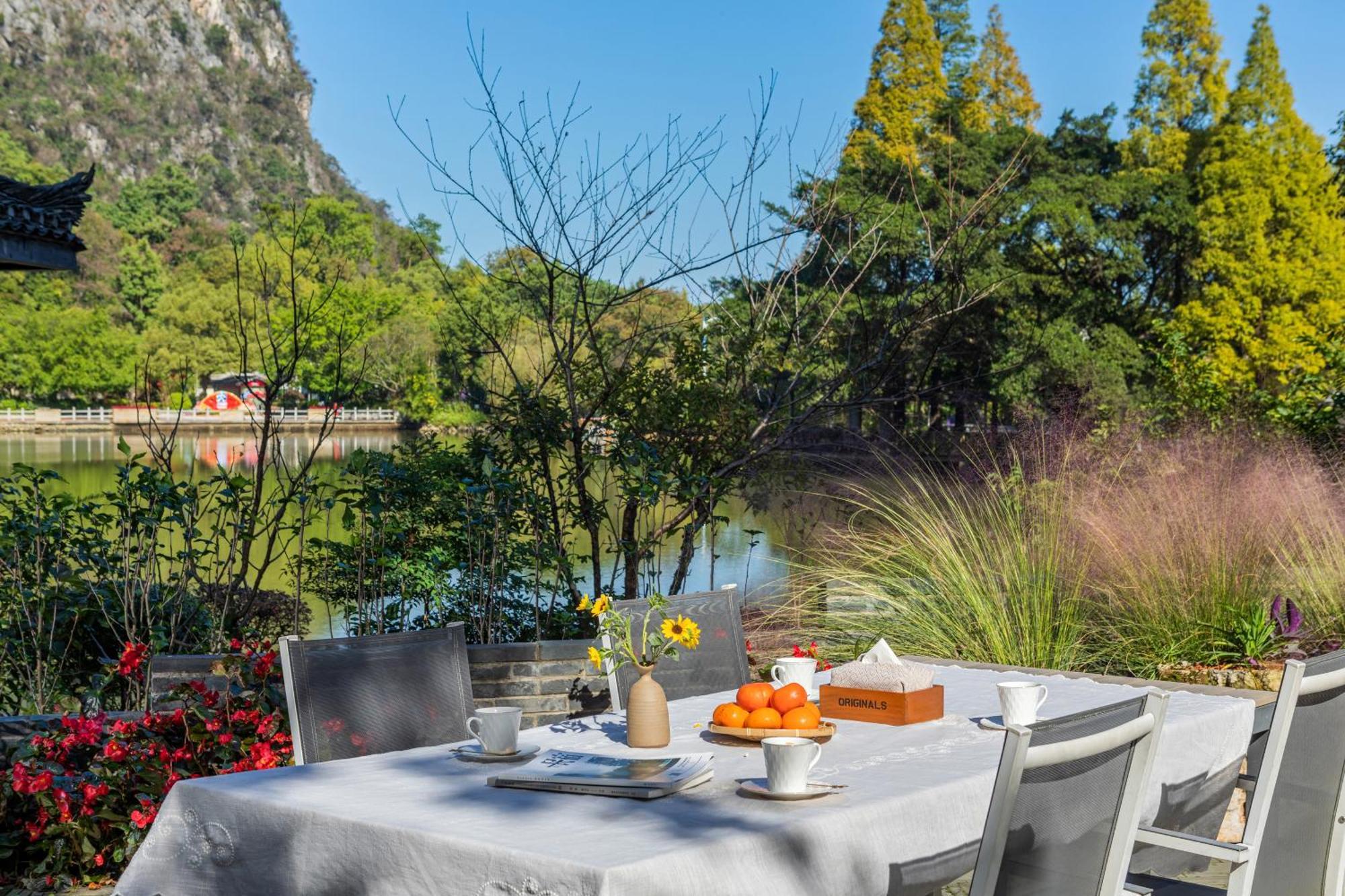 Guilin Heshe Lakeside Resort-Free Pick Up Service Stay Two Nights ภายนอก รูปภาพ