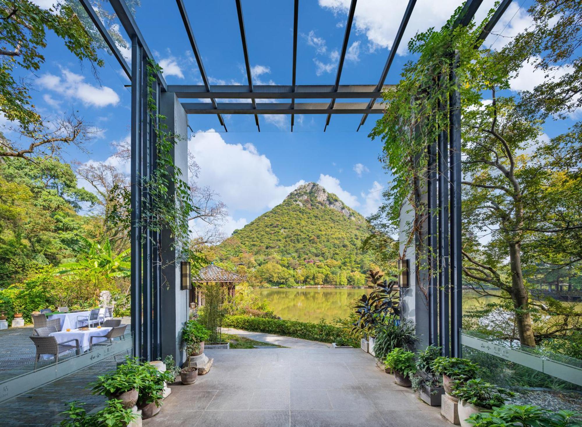 Guilin Heshe Lakeside Resort-Free Pick Up Service Stay Two Nights ภายนอก รูปภาพ