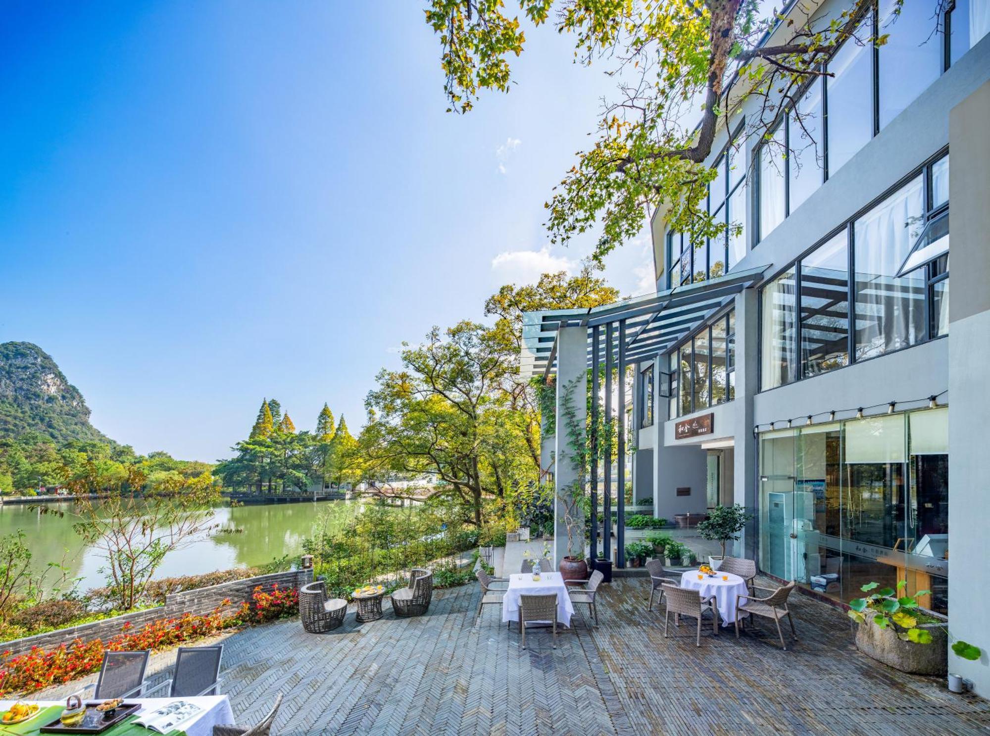 Guilin Heshe Lakeside Resort-Free Pick Up Service Stay Two Nights ภายนอก รูปภาพ
