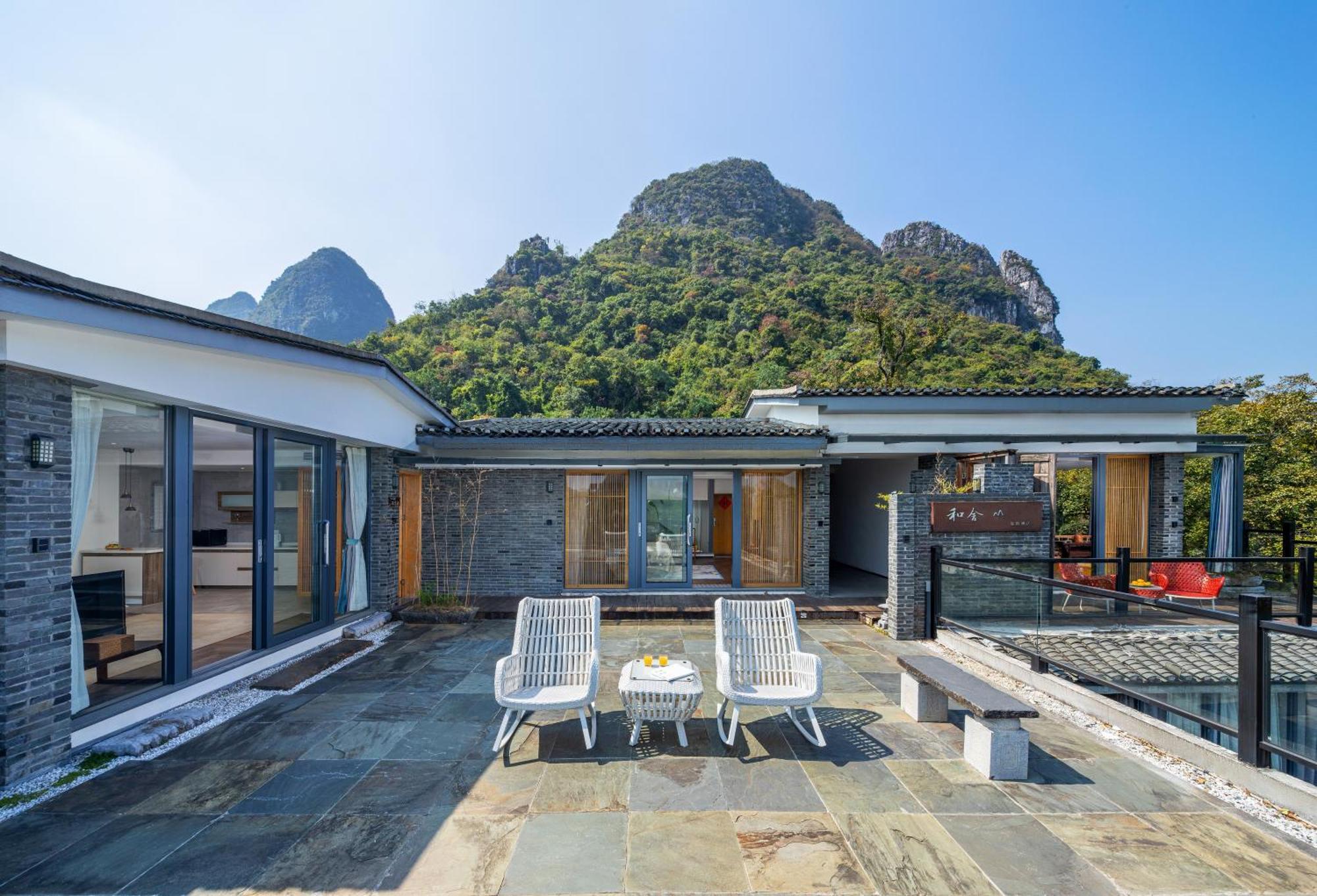 Guilin Heshe Lakeside Resort-Free Pick Up Service Stay Two Nights ภายนอก รูปภาพ