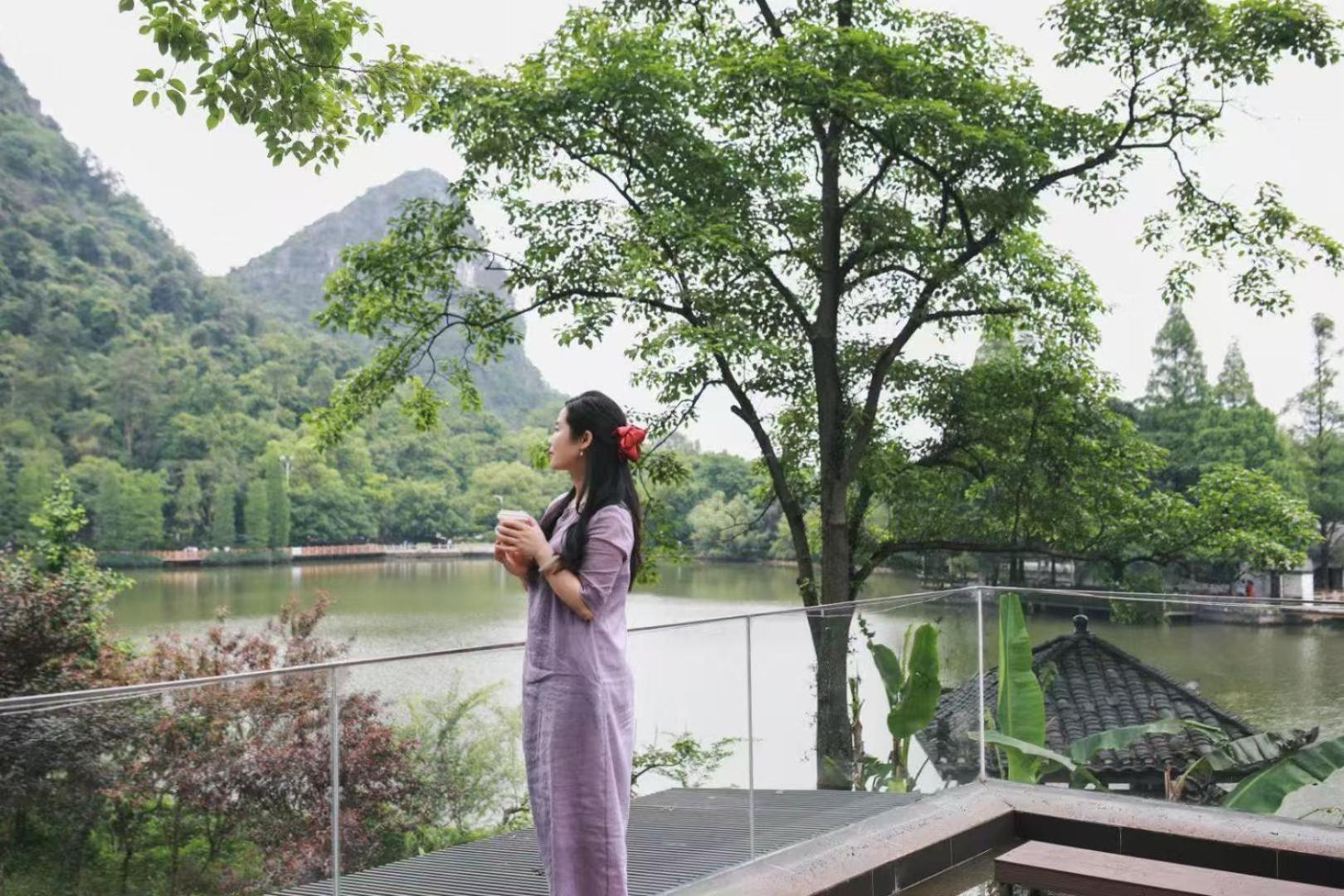 Guilin Heshe Lakeside Resort-Free Pick Up Service Stay Two Nights ภายนอก รูปภาพ