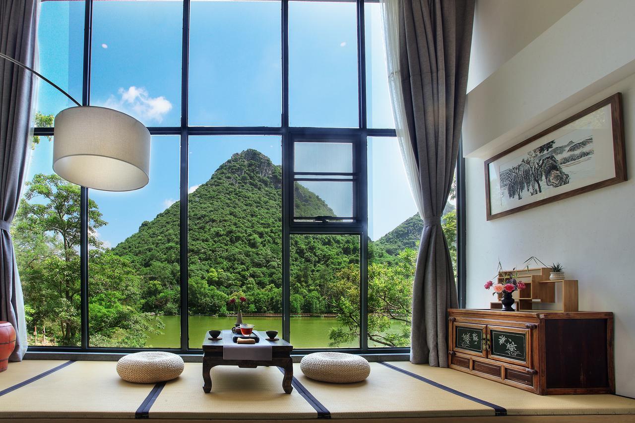 Guilin Heshe Lakeside Resort-Free Pick Up Service Stay Two Nights ภายนอก รูปภาพ
